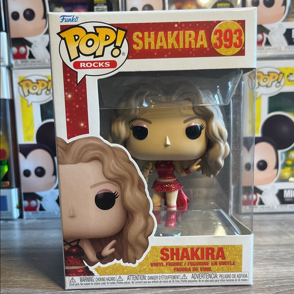 Funko Pop! Rocks Shakira in Red Dress